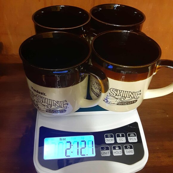 Vintage Hardee's Coffee Cups Lot Of 4 Rise and Shine 1986 1989 - Picture 11 of 11